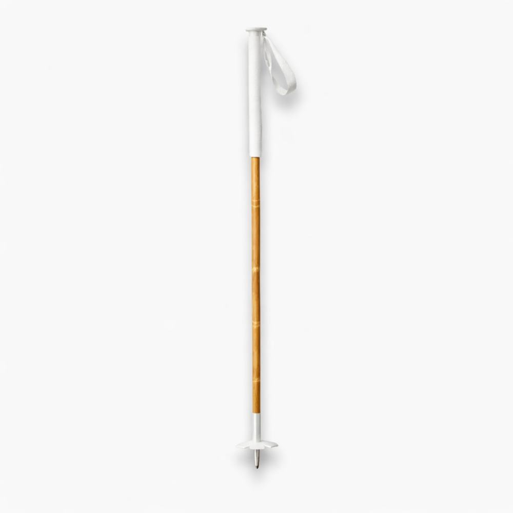 Glacier Alpine Ski Pole - White