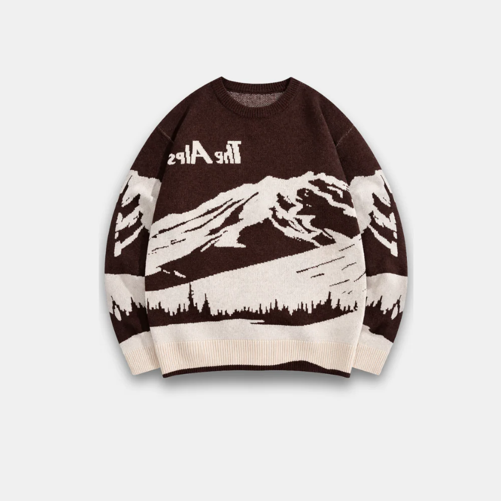 Summit Crest Knit Sweater